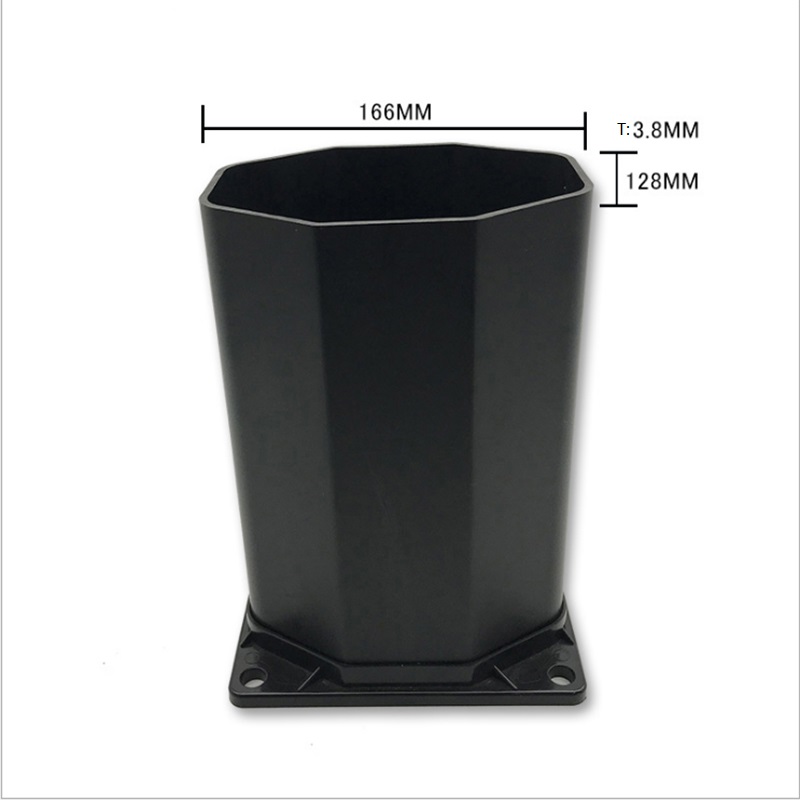 カスタムメイドのPVCプラスチック八角形チューブアクセサリーパイプ