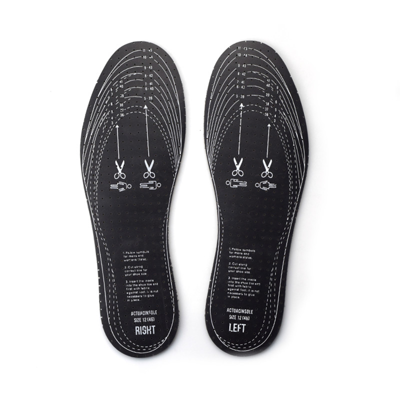 靴スニーカー用のメーカーの快適な足底足ラテックスフォームインソール