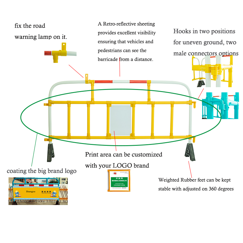 中国製のPVC道路安全障壁