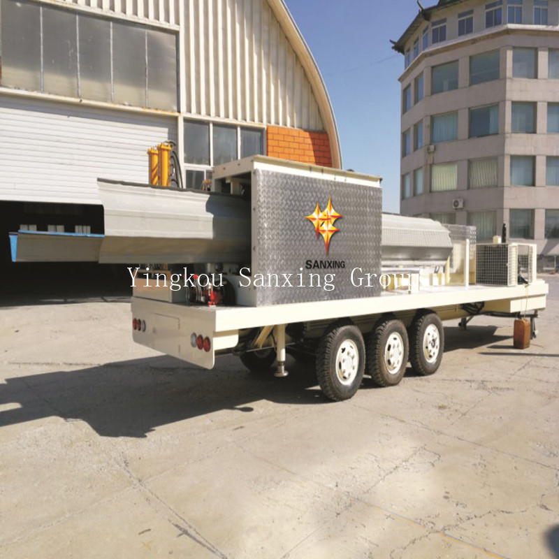 ACMなし桁アーチルーフ成形機