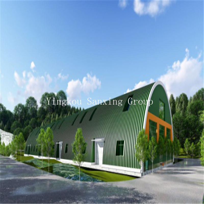 ACMなし桁アーチルーフ形成機械