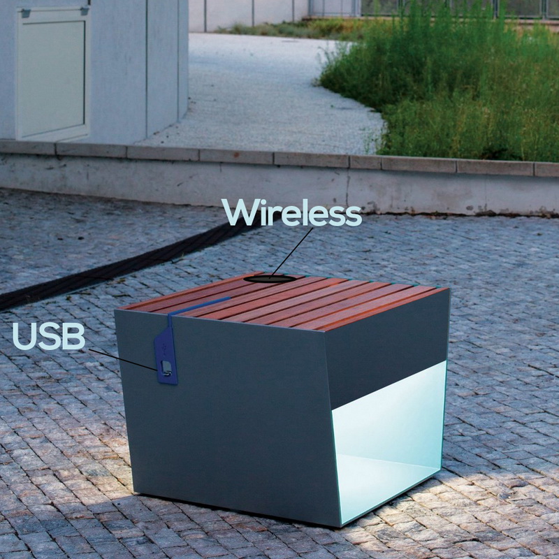 安い価格バラエティデザインWiFiUSB充電ソーラーメタルボックス