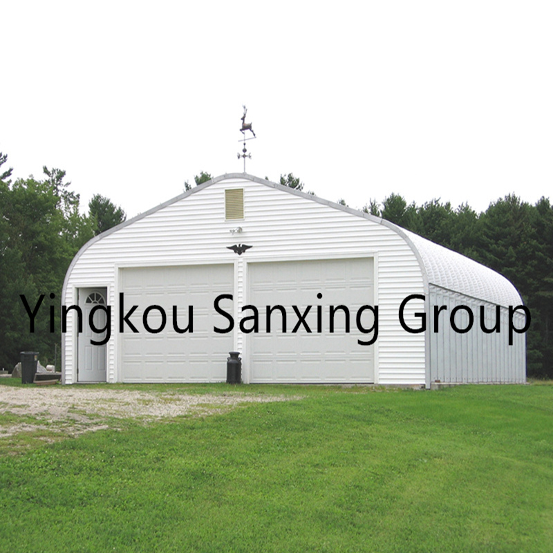 Quonset複数形状建物生産ライン