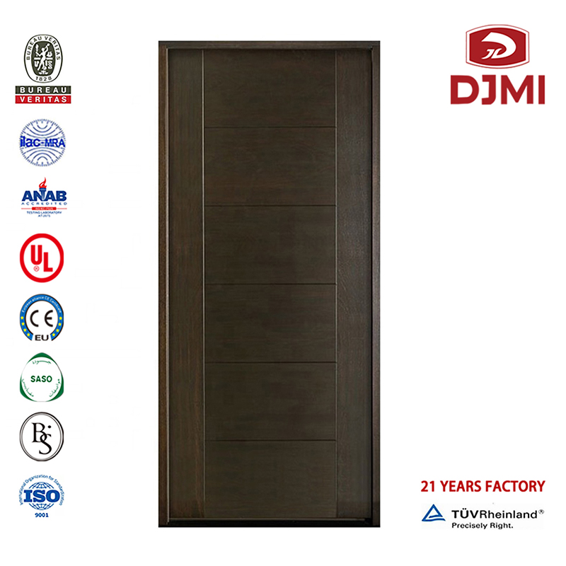 カスタマイズされたUl90分En1634ホテルの防音耐火木製ドア新しい設定ベニヤシングルドアホテル病院学校の防火扉安い1.5定格Ulホテル木材工場価格防火扉