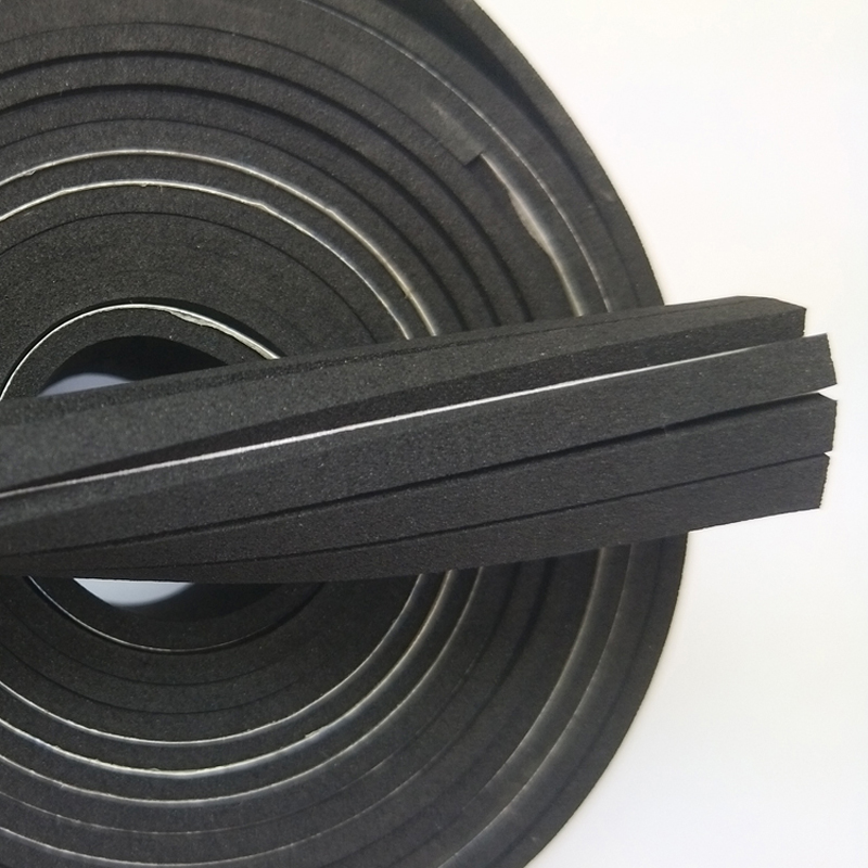 工場では、黒色のEPDMフォーム、難燃性接着フォーム、衝撃吸収およびシーリングフォームを供給しています。ダイカットが可能です。