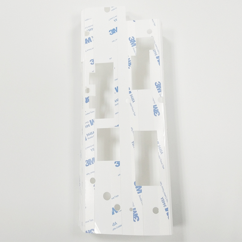 新しい白い絶縁ガスケットGE-FR1の絶縁シート難燃性PCの絶縁シートはダイカットにすることができます