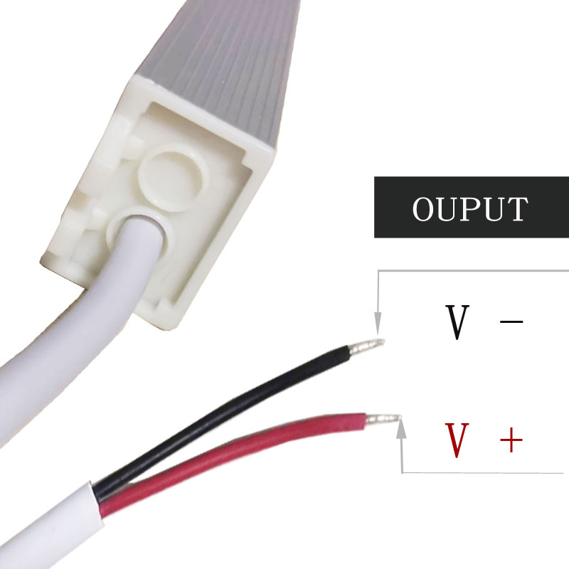 12 Vの8 W防水LED電源低温と防水テスト。