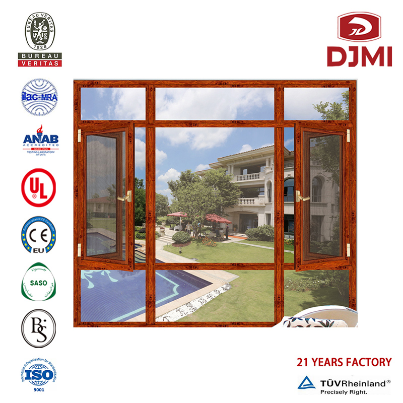 新しいデザインフレンチスタイルブラインドインサイドダブルガラス水と遮音窓中国メーカー真新しいブラインドインサイドダブルガラスアルミニウムプロファイルスイングウィンドウベランダウィンドウ