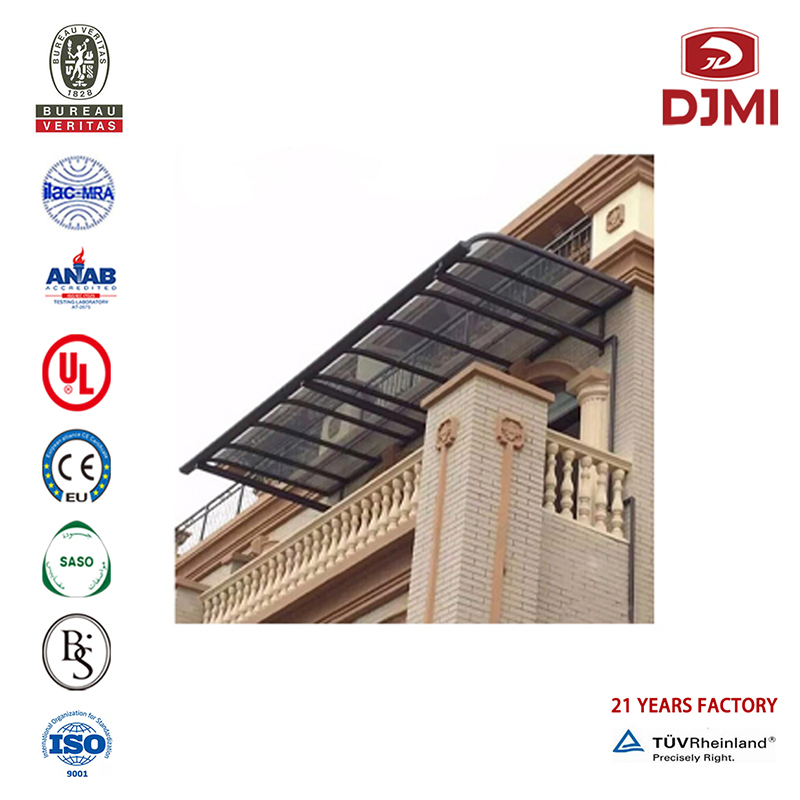 アーチ付きの屋根の別荘のカーポートポートの屋根のカーペットの新しいデザインカーゴドアの新しいカーペット