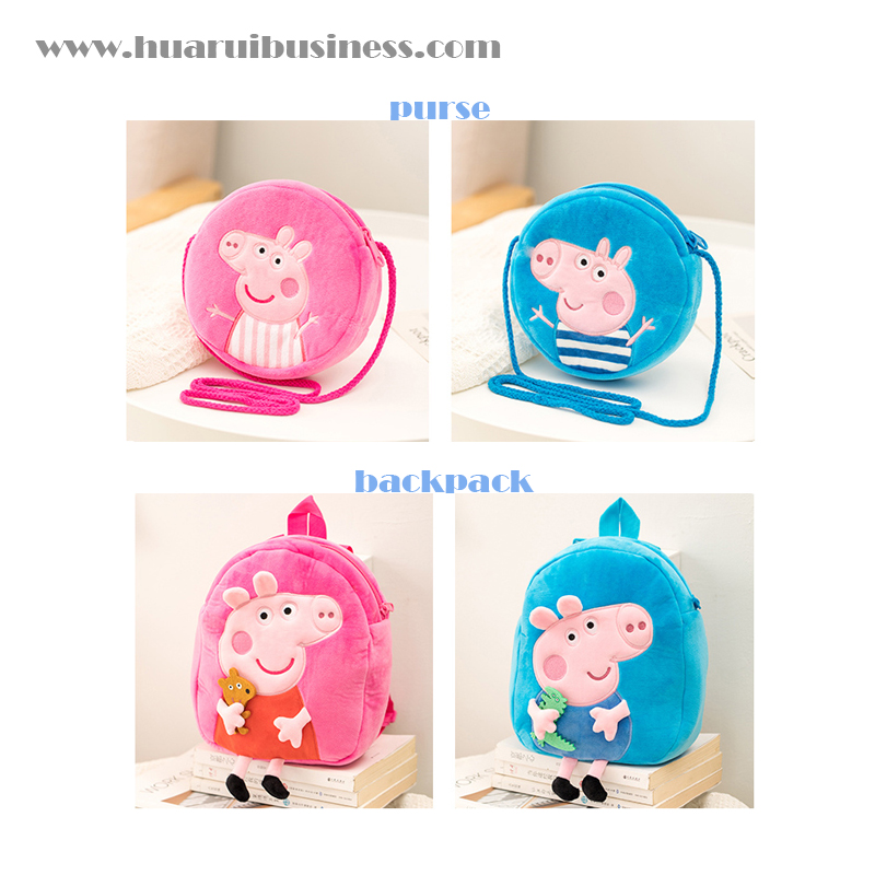 ページPlush財布、財布とバックパック