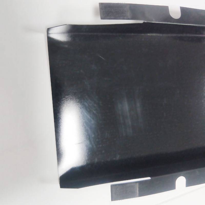 パワーバッテリー絶縁シート0.5mm黒色絶縁ガスケット耐熱PC絶縁シート加工カスタム成形