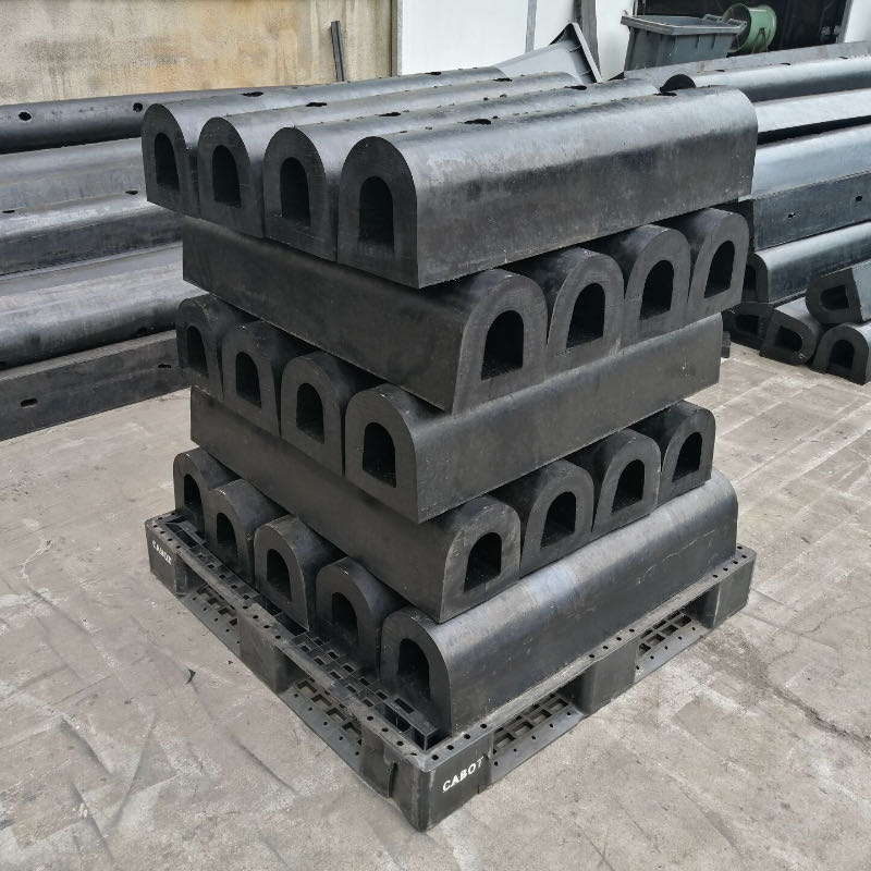 DタイプDD / DO / DC /スクエアドックゴムフェンダー船押出しフェンダーバンパー