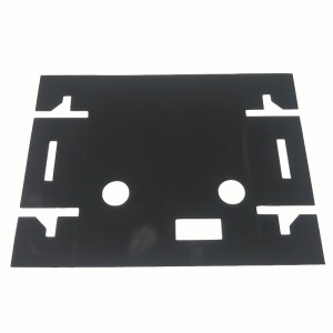 絶縁性シートの難燃性マット絶縁ガスケット成形