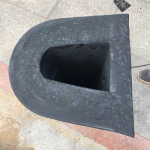 半円形ディフェンサマリーナドックゴムフェンダー船長方形フェンダーバンパー