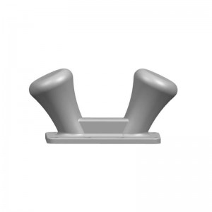 カスタマイズ塗装された色で海洋腎臓鋳鉄ボルト