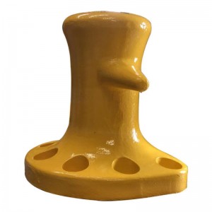 カスタマイズ塗装された色で海洋腎臓鋳鉄ボルト