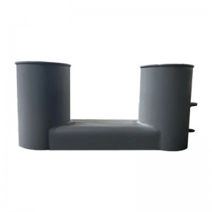 マリン十字形ポリッシュブロンズモーシングシングル/ダブルクロスビットボールド