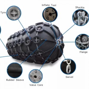 横浜市型海洋空気圧ゴムフェンダー