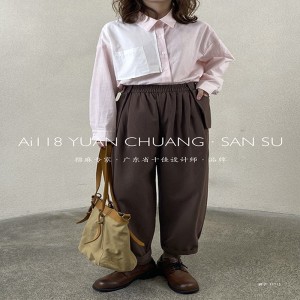 あらゆる機会にフィットするように調整されたルーズレディースパンツ、最も快適なカジュアルスタイルのコットンリネンカスタム11713スタイリッシュでルーズパンツ