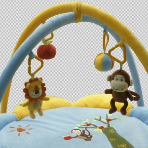 フラワーベイビープレイマット-ライオン