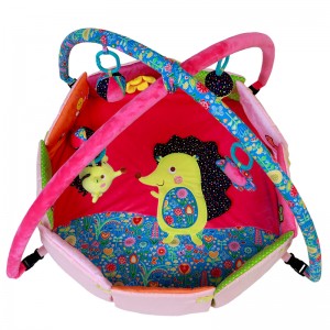 ポリゴンベビープレイマット-ハリネズミ