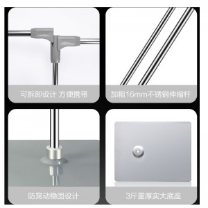 TMJ PP - 538卸売スーパーマーケット人気ポスターディスプレイ金属広告ラックショッピングモールポスターラックラック着地ディスプレイラック