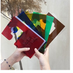 TMJ PP - 539カスタマイズアクリルディスプレイブランド光高級衣料品店装飾価格タグクリエイティブビルボードディスプレイスタンド