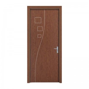 2021年の木製ドアメーカーの新しいデザインのwpcドア防湿耐火性