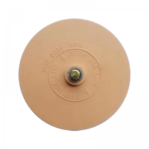 3.5インチゴム消しゴムホイールの脱毛ホイール除去キットユニバーサル車接着剤の接着剤リムーバー