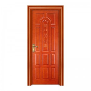 中国工場の浴室のドアの設計アパートのための白い木製のwpcドアの特別なアプリケーション