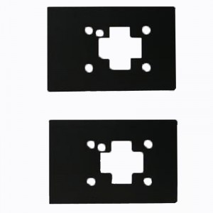 難燃性PC絶縁シートGE-EFR95絶縁シート黒色耐火絶縁ガスケット