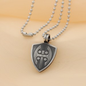 卸売ステンレス鋼アンチブラックペンダントイタリアネックレス