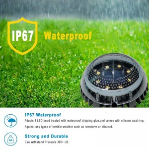 ソーラーグラウンドランプ-ガーデンライト