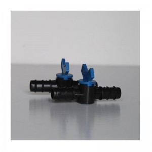 PEドリップ管の組込み接続バルブ