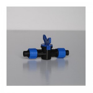 PEドリップ管の組込み接続バルブ