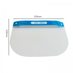 2021 EN166フェイシャルプロテクション防曇フェイスシールドスクラッチフリーフルフェイスプロテクティブシールドバイザー