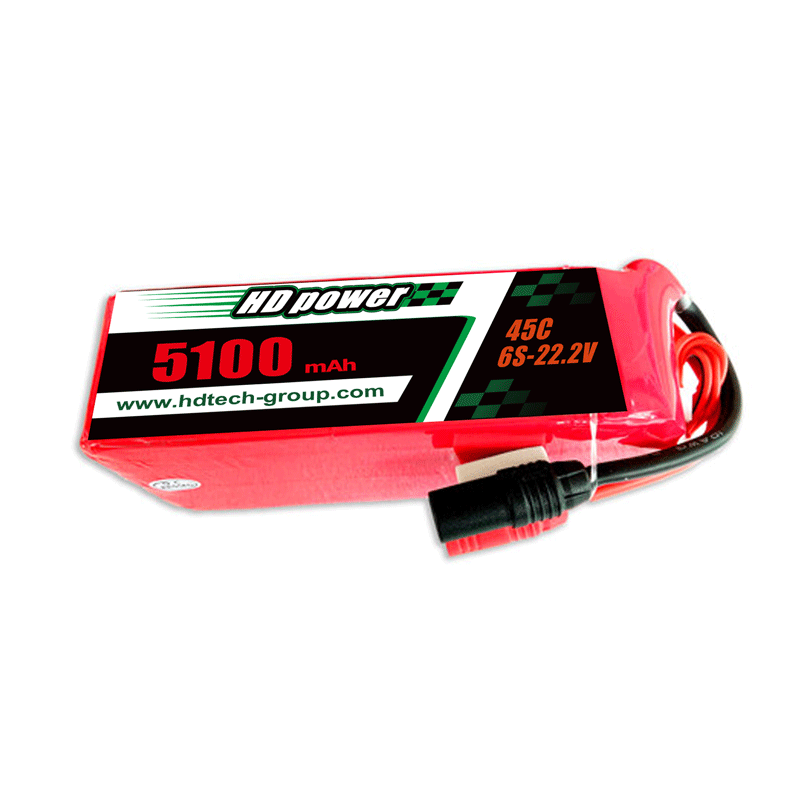 HD電源5100 MAH 45 C 6 S