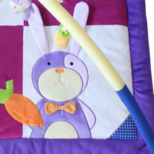 スクエアプレイマット-ウサギ