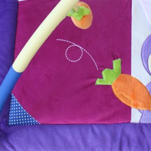 スクエアプレイマット-ウサギ