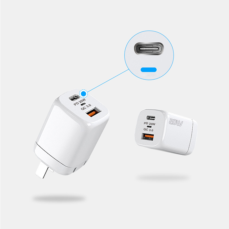 20W2ポート急速充電器