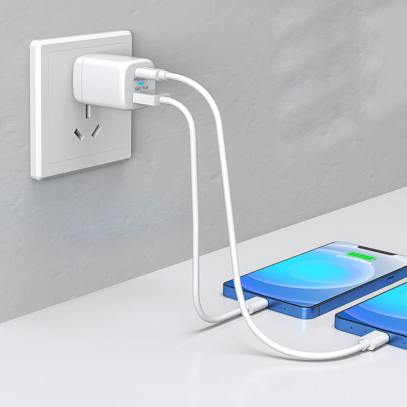 20W2ポート急速充電器