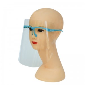 工場価格クリア保護防曇フェイスシールドメガネ屋外で