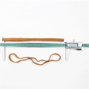 耐摩耗性高温アンチエイジングの大きな仕様を持つ製造業の卸売り可能なゴム製バンド