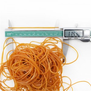 メーカーカスタム高弾性アンチエイジングラバーバンド工業用バンドリングラバーリング