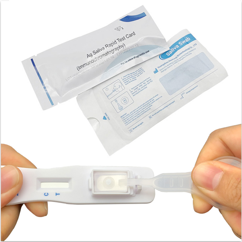 V-CHEK™2019-nCoVAg Rapid Test Kit、Easy＆Simple Saliva Swab