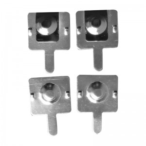 金属CR2032ブロンズニッケルプレートバッテリーコンタクト2032バッテリーホルダーとPCB