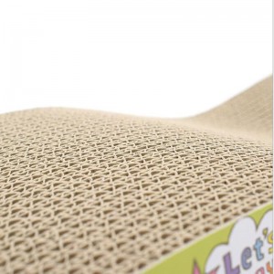 V字型のカットスクラッチボード