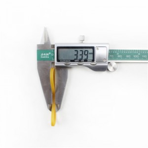 メーカーカスタム黄色の自然な強い、丈夫で丈夫な農業家庭用ゴムバンド