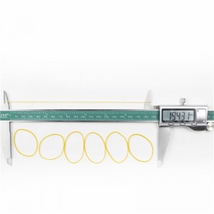 高品質のゴム帯の高弾性と高弾力性の紙幣のお金束の束バンドの工場直販