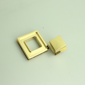 ファッションバッグロック、ターンツイストロック、金属アクセサリー